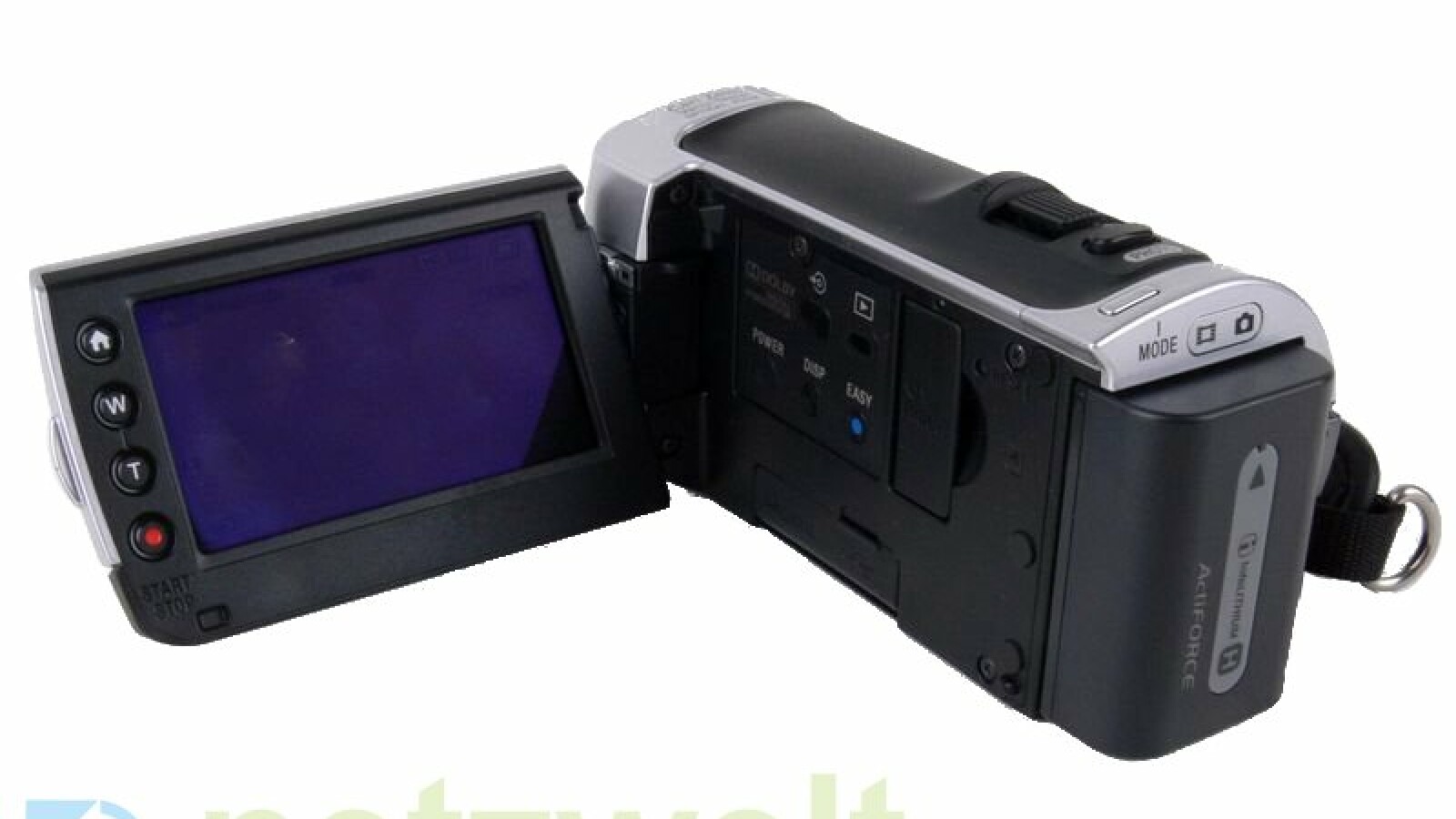 2,7 Zoll großer Touchscreen zur Bedienung.