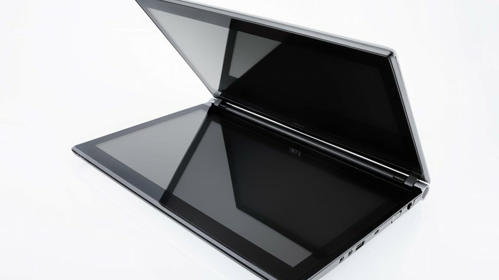 Klappbar wie ein herkömmliches Notebook.