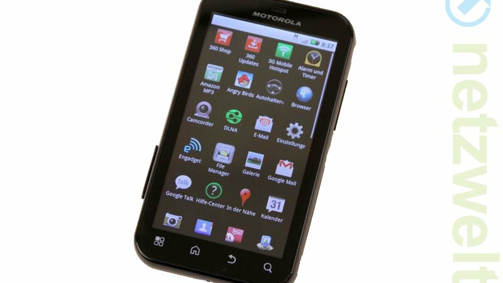 Spiele und Anwendungen laufen auf dem Gerät weites gehend flüssig. (Bild: netzwelt)