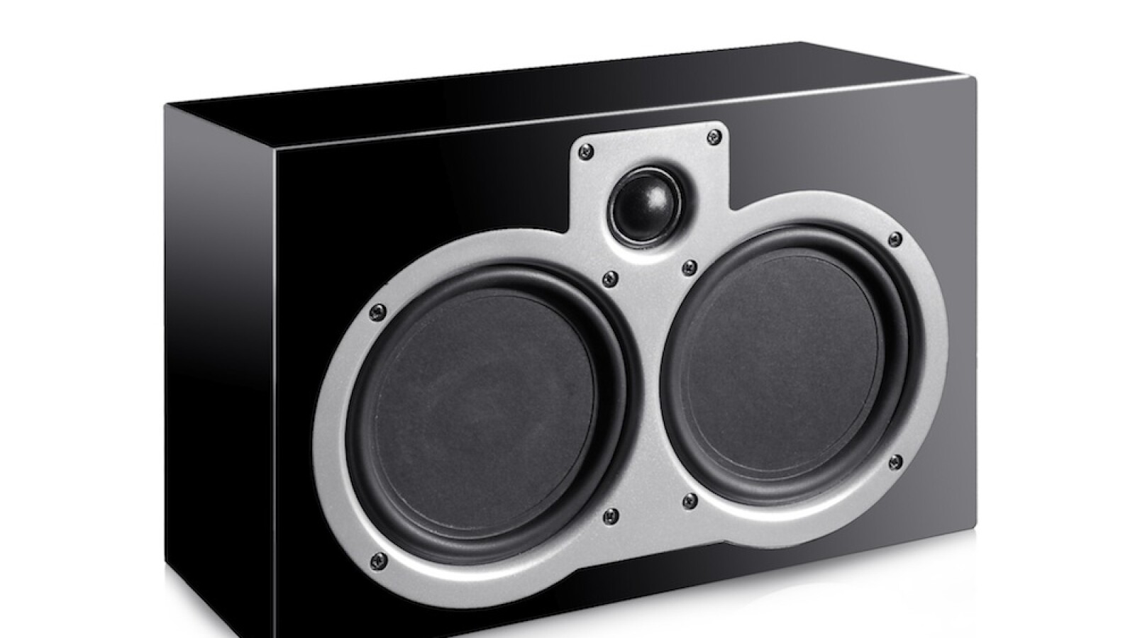 Die drei Chassis der Frontboxen und des Centers sitzen sehr dicht beieinander, was eine bessere Kontrolle des Rundstrahlverhaltens zur Folge haben soll. (Bild: netzwelt)