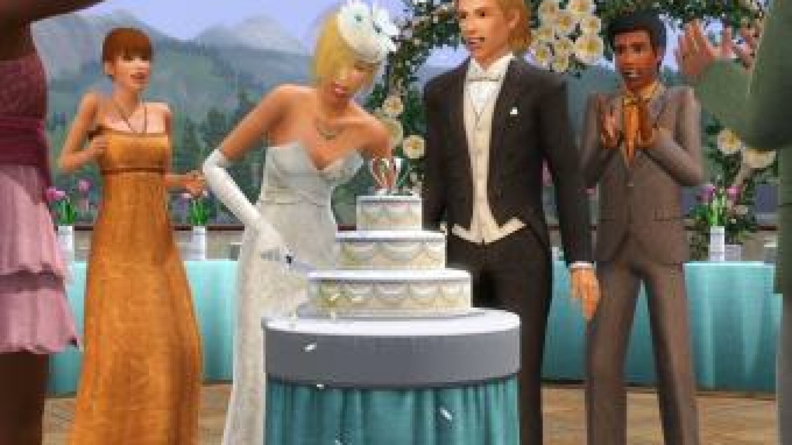 Die Hochzeit, der schönste Tag des Lebens - zumal es vorher noch einen Junggesellenabschied gab. (Bild: Electronic Arts)