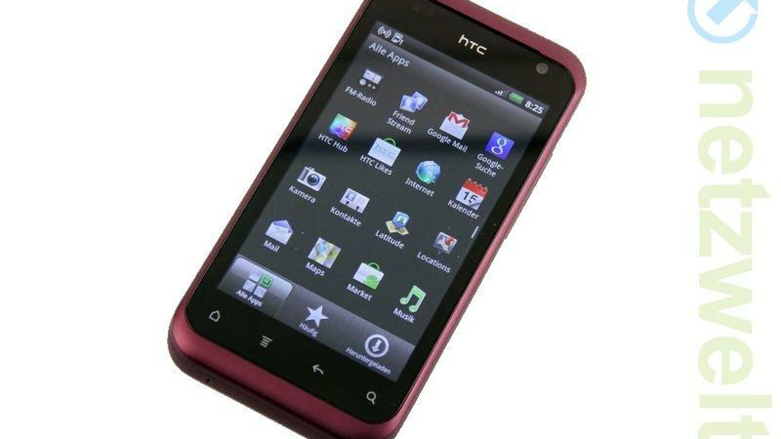 Als Betriebssystem kommt Android 2.3 zum Einsatz. (Bild: netzwelt)