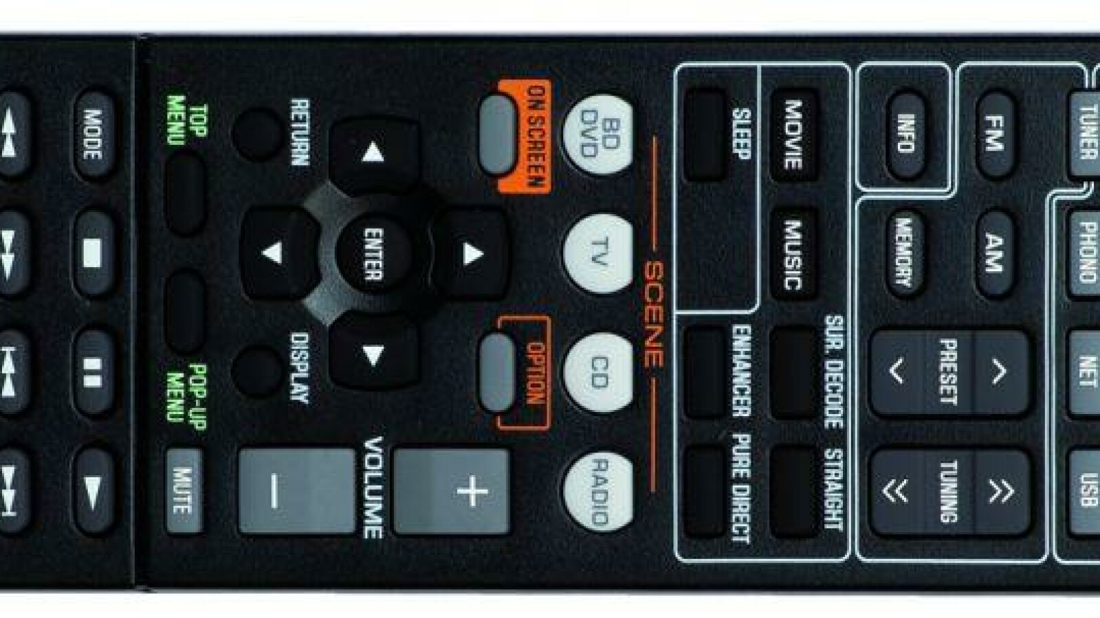 Die Fernbedienung bietet zwar viele Direkt-Tasten, wirkt insgesamt aber überfrachtet und unübersichtlich. (Bild: netzwelt)