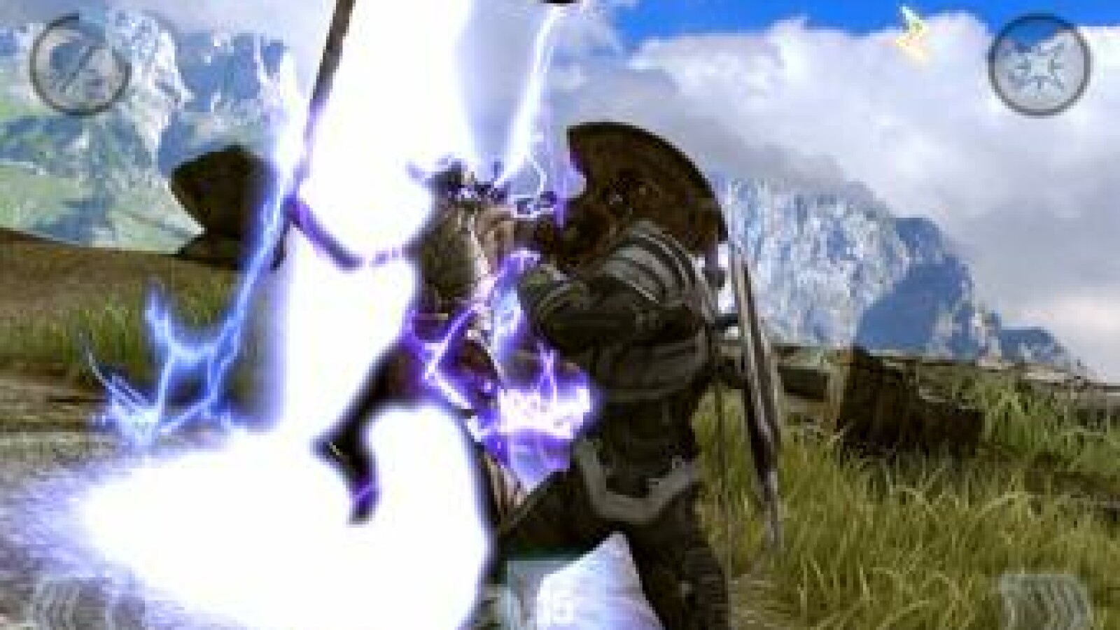 Auch die Elemente werden entfesselt. Dieses Beispiel zeigt Blitz und Donner. (Bild: Chair Entertainment / Epic Games)