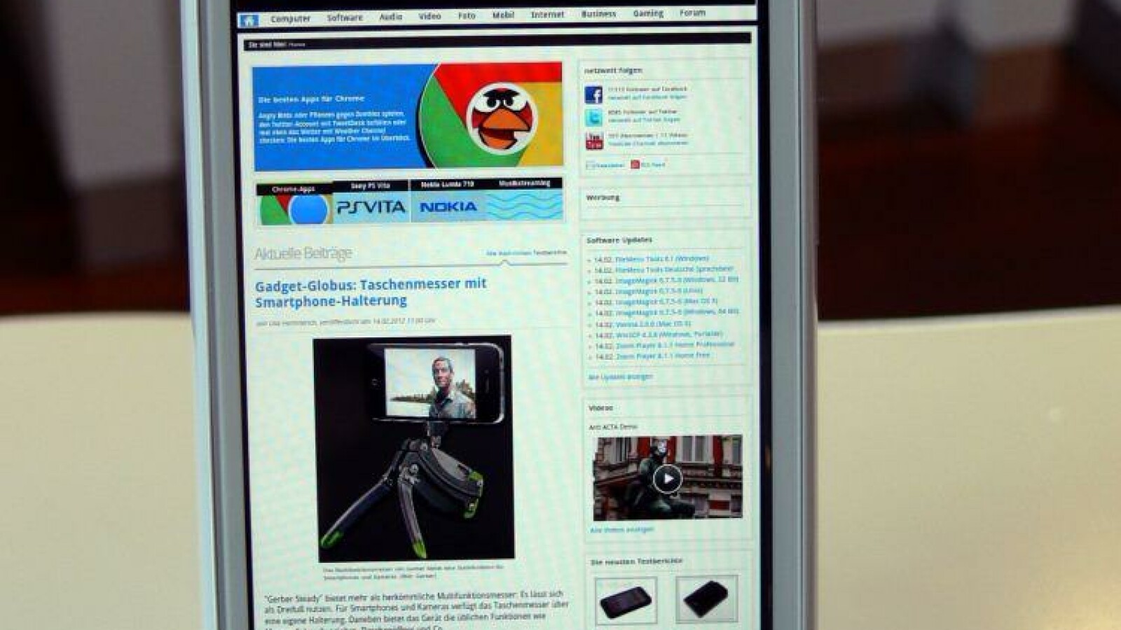 Das Surferlebnis mit LTE ist auf dem HTC Velocity 4G bislang einmalig in Deutschland. (Bild: netzwelt)