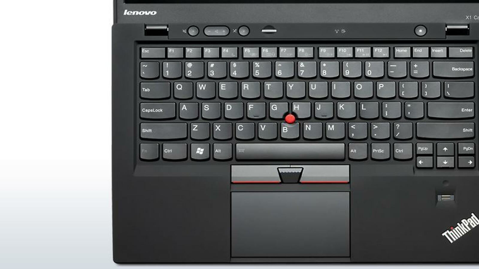Creme de la Creme: Lenovo-Tastaturen haben ohnehin schon einen hervorragenden Ruf. Das Exemplar des X1 Carbon legt hier sogar noch eine Schippe drauf. (Bild: Lenovo)