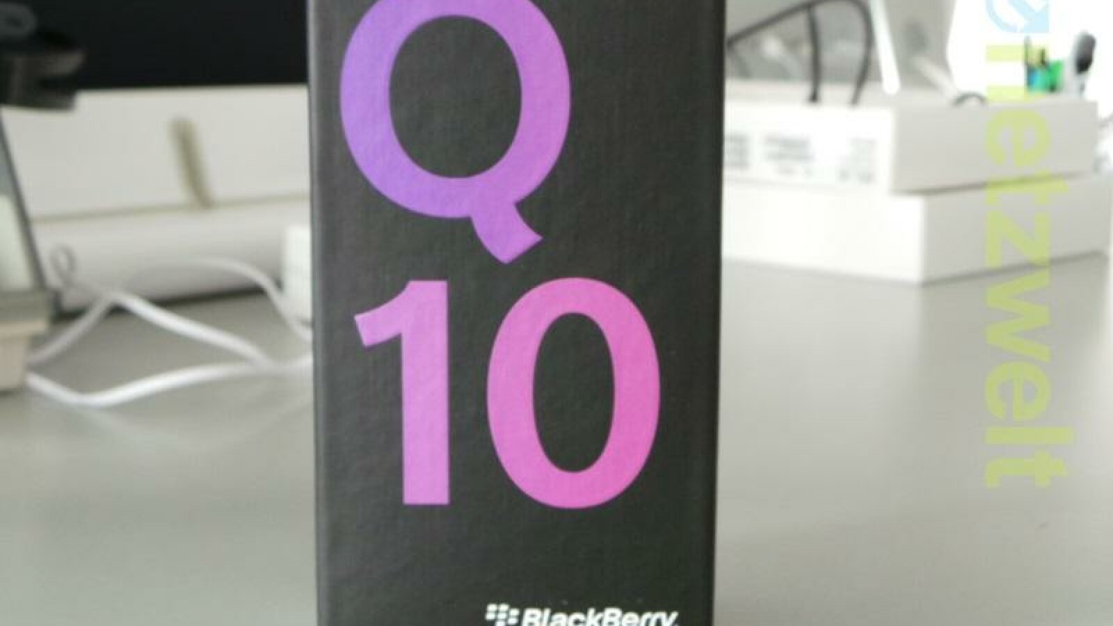 Die Verpackung ähnelt der des Z10. (Bild: netzwelt)