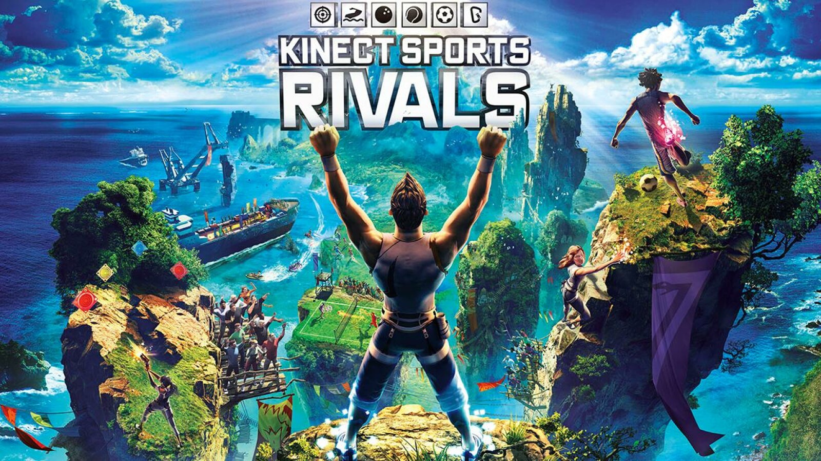 Kinect Sports Rivals ist Microsofts Antwort auf das erfolgreiche Wii Sports.(Bild: Microsoft)