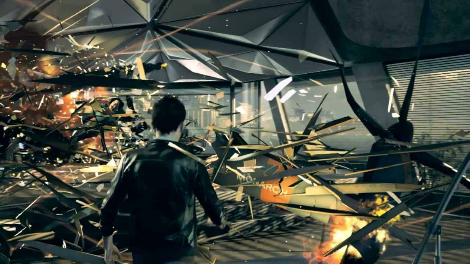 Der finnische Kult-Entwickler Remedy möchte mit Quantum Break die Grenzen zwischen TV-Serie und Videospiel verschmelzen lassen. (Bild: Remedy)
