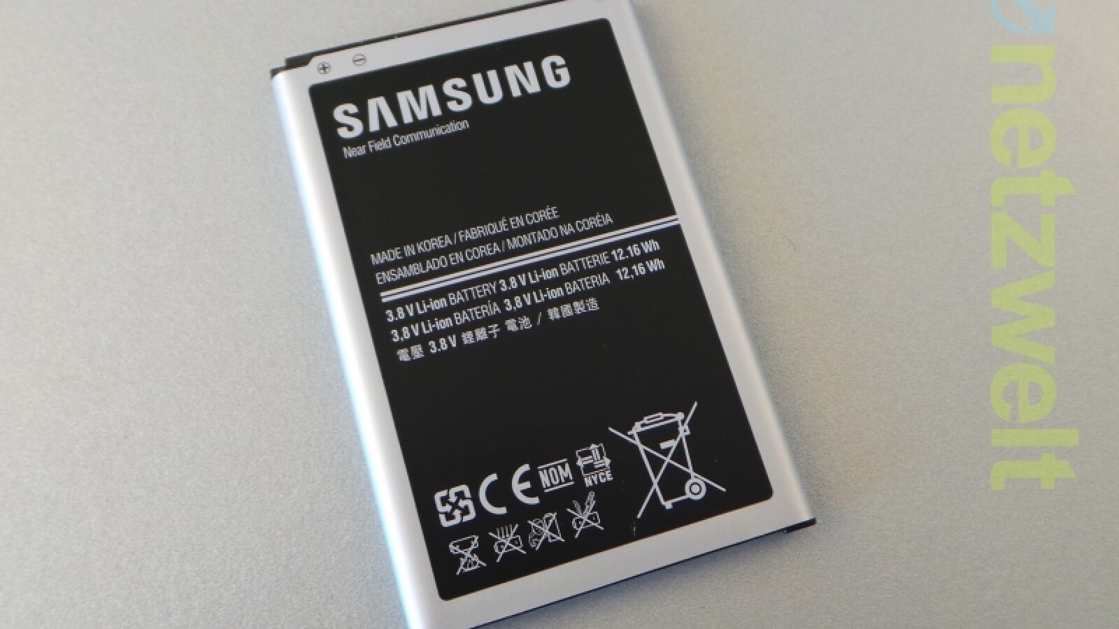 Der Akku bietet eine Kapazität von 3.200 Milliamperestunden. (Bild: netzwelt)