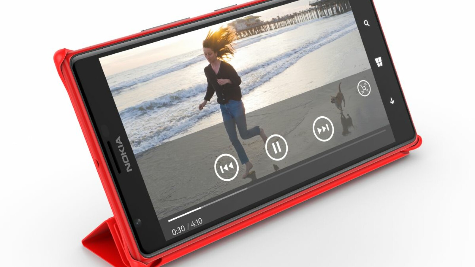 Der Bildschirm löst in Full HD auf. (Bild: Nokia)