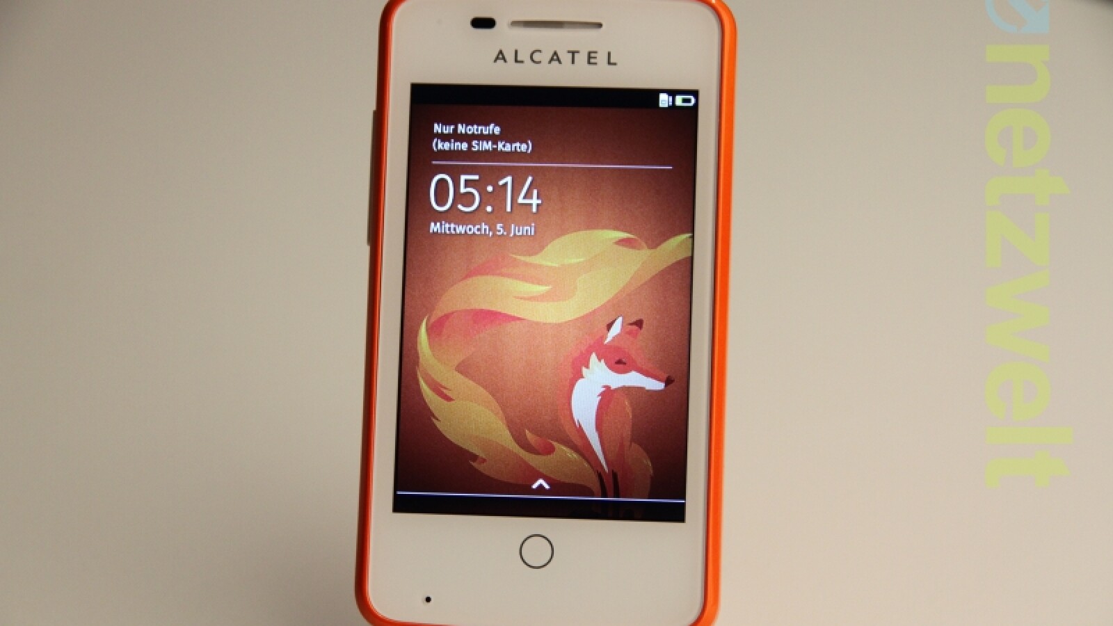 Das One Touch Fire läuft mit Firefox OS. (Bild: netzwelt)
