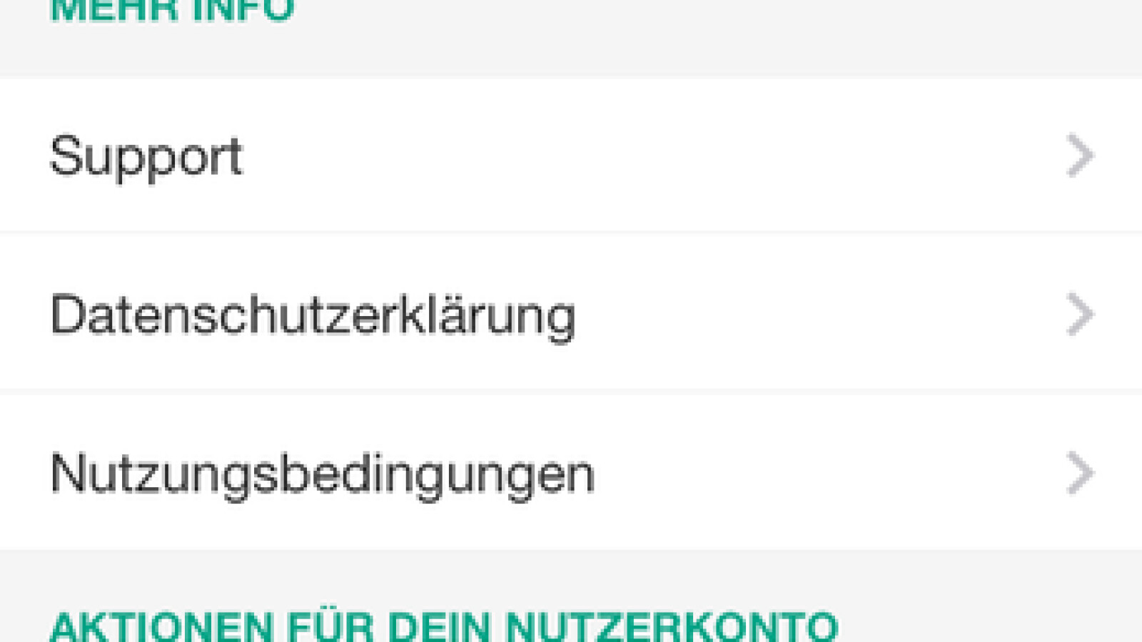 Dadurch wechseln Sie in die Einstellungen. Scrollen Sie nach unten und tippen Sie die Option "Konversationen löschen" an. (Bild: Screenshot/Snapchat)