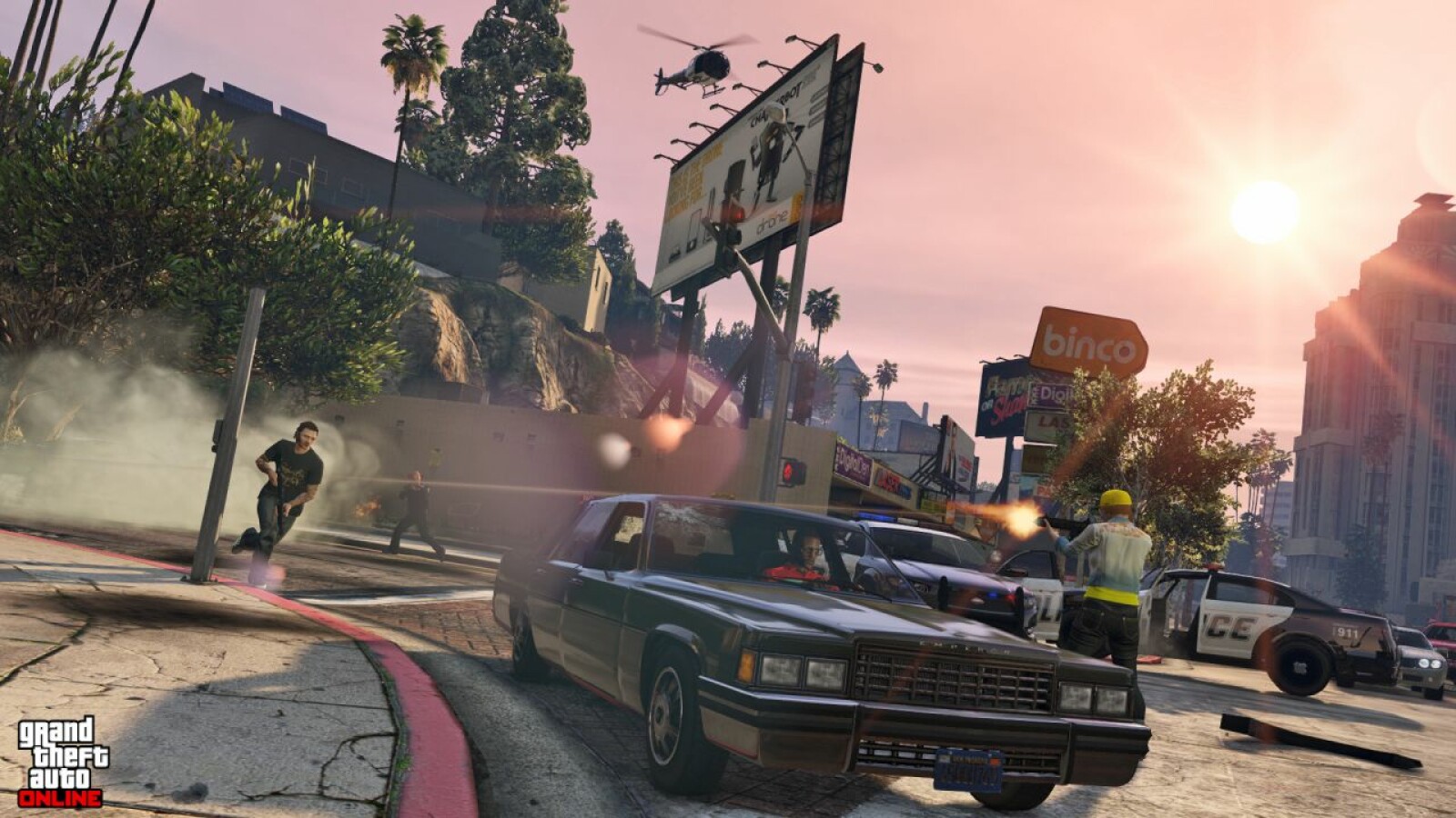 Chaos und Explosionen sind auf den Straßen des GTA Online-Los Santos keine Seltenheit.