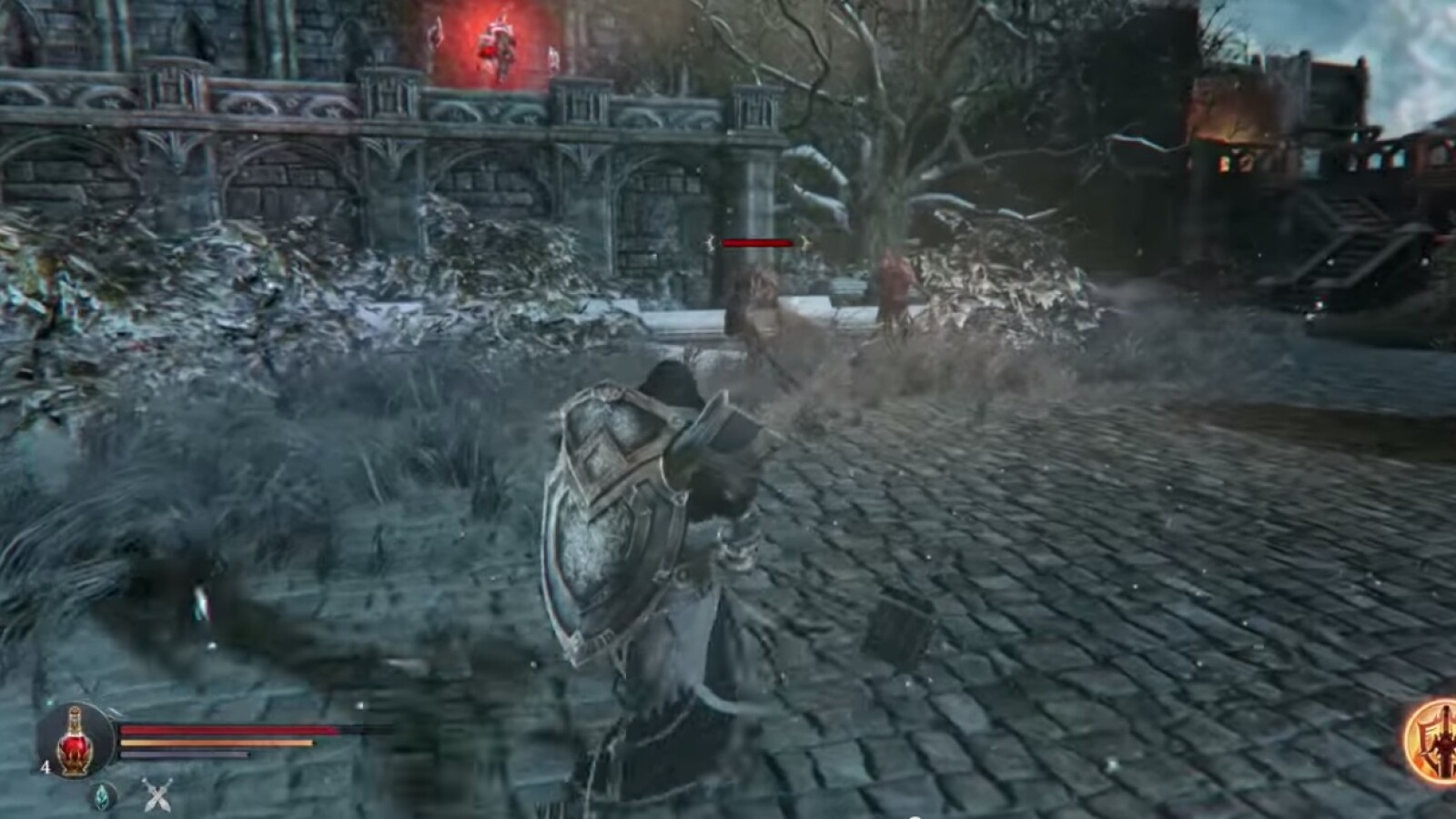 Nicht nur innerhalb der Kerker seid ihr der Konfrontation ausgesetzt...