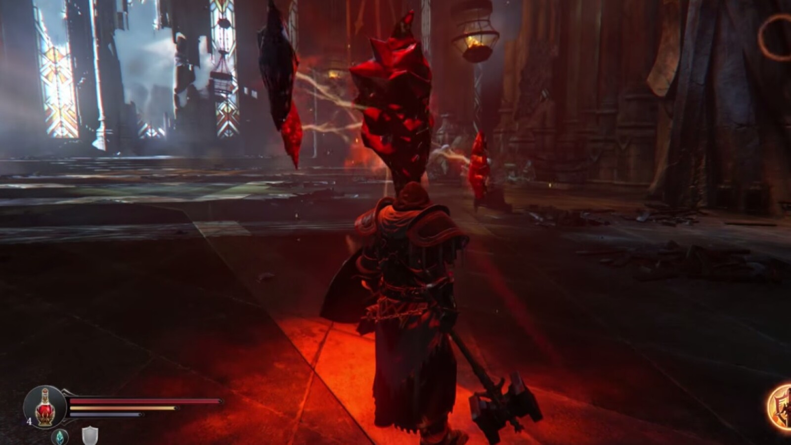 An Portalen kann Erfahrung in Attributpunkte umgewandelt werden...