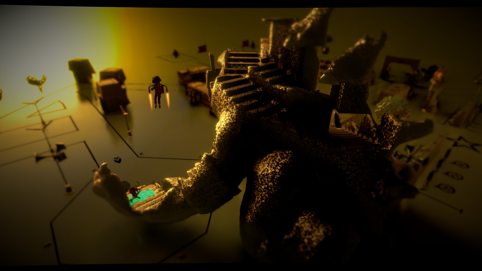 Das experimentelle The Tomorrow Children wird während des Community-Events gezeigt. (Quelle: Sony)