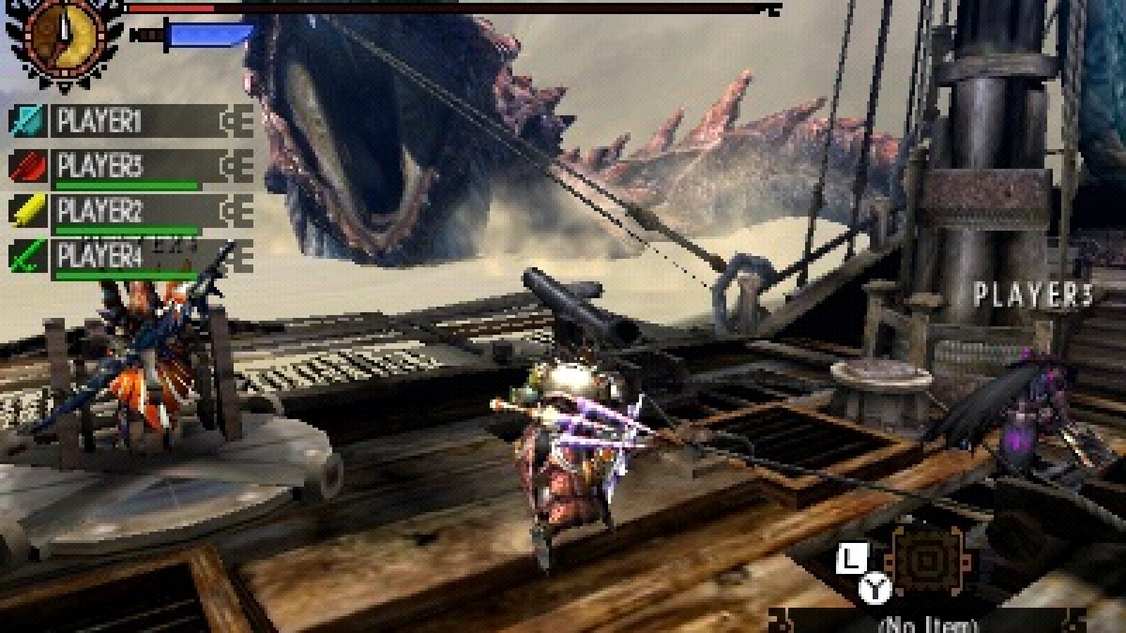 ...damit im Geplänkel mit riesigen Monstern alles funktioniert...