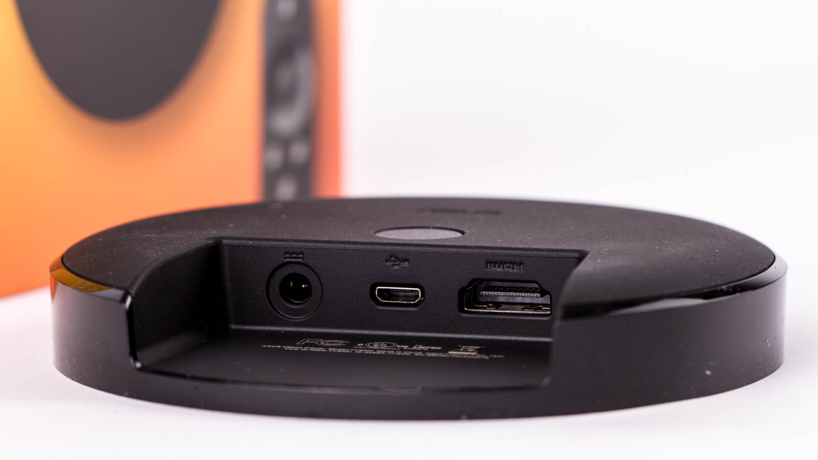 Zu guter letzt, die Schnittstellen des Nexus Players.