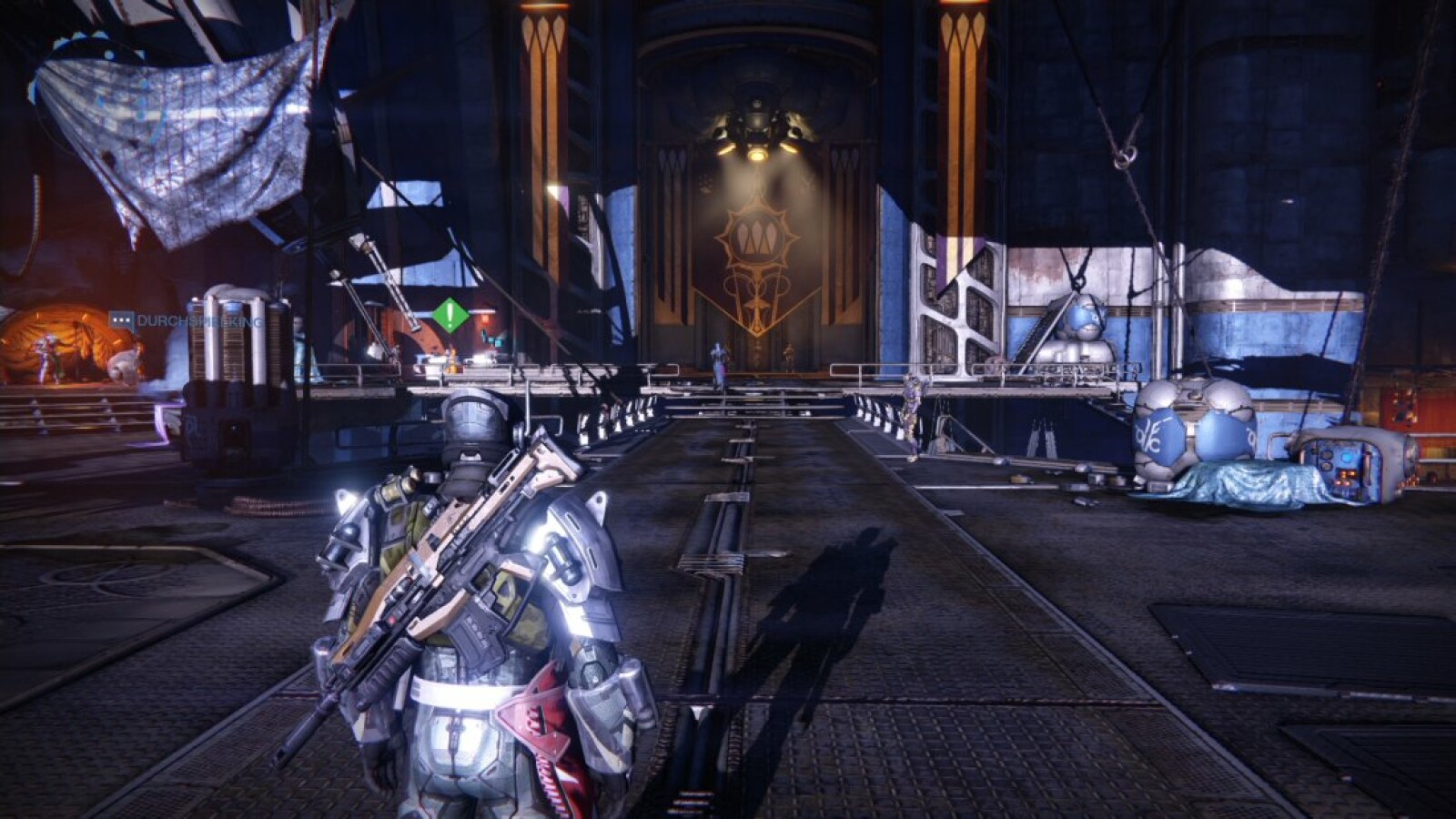 Geist 2: Startet in der Mitte des Vestianischen Außenposten... (Screenshot / Activision)