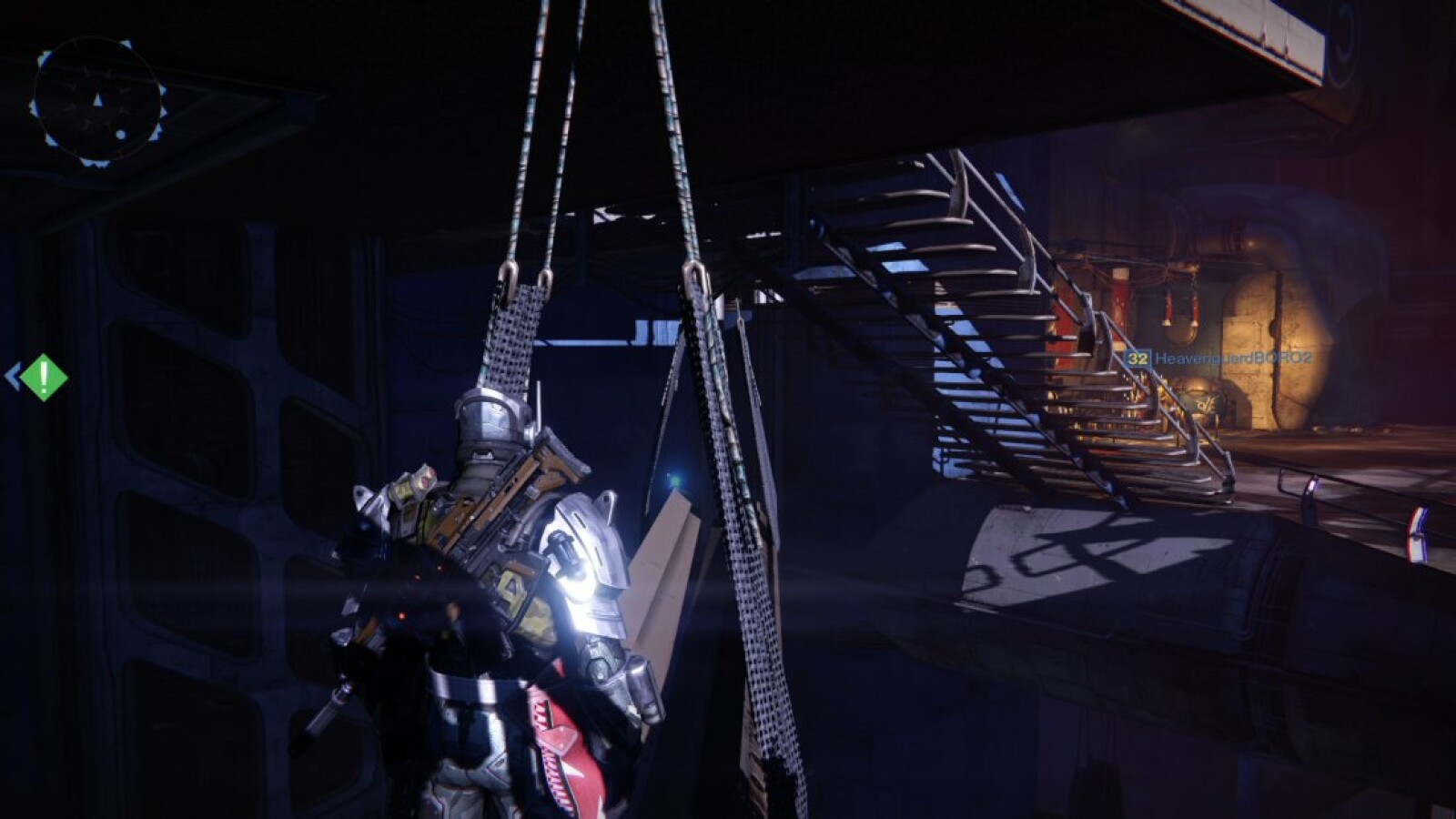 ...und lasst euch von hier auf den Pfeiler fallen. (Screenshot / Activision)