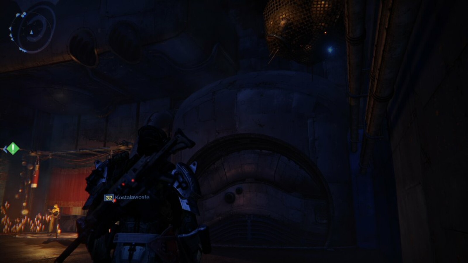 ...und geht nach rechts - etwas weiter oben seht ihr den toten Geist. (Screenshot / Activision)