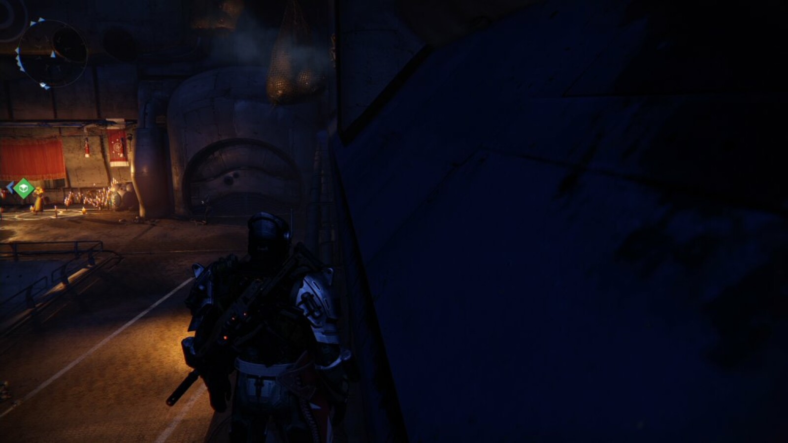 ...und geht von hier auf das Rohr an der rechten Seite. (Screenshot / Activision)