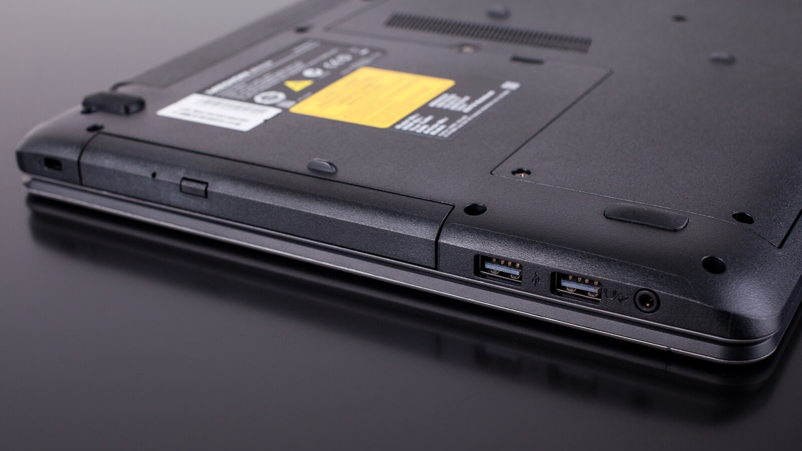 Auch der Akku ist schnell ausgewechselt.