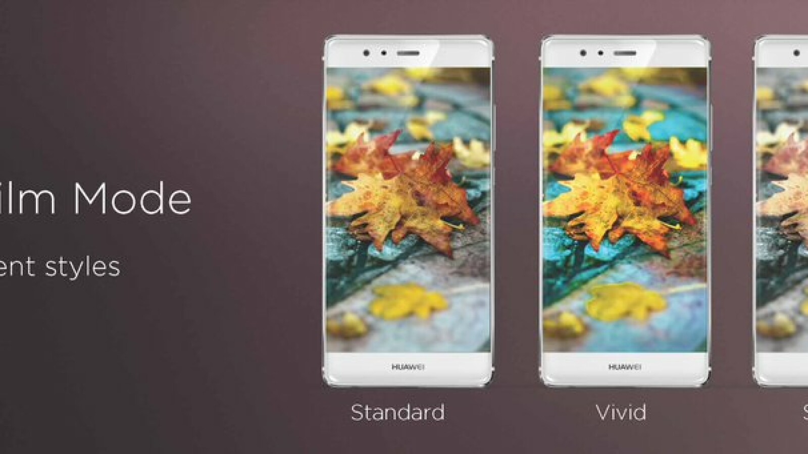 Nutzer haben die Wahl zwischen verschiedenen Leica-Filmmodi.