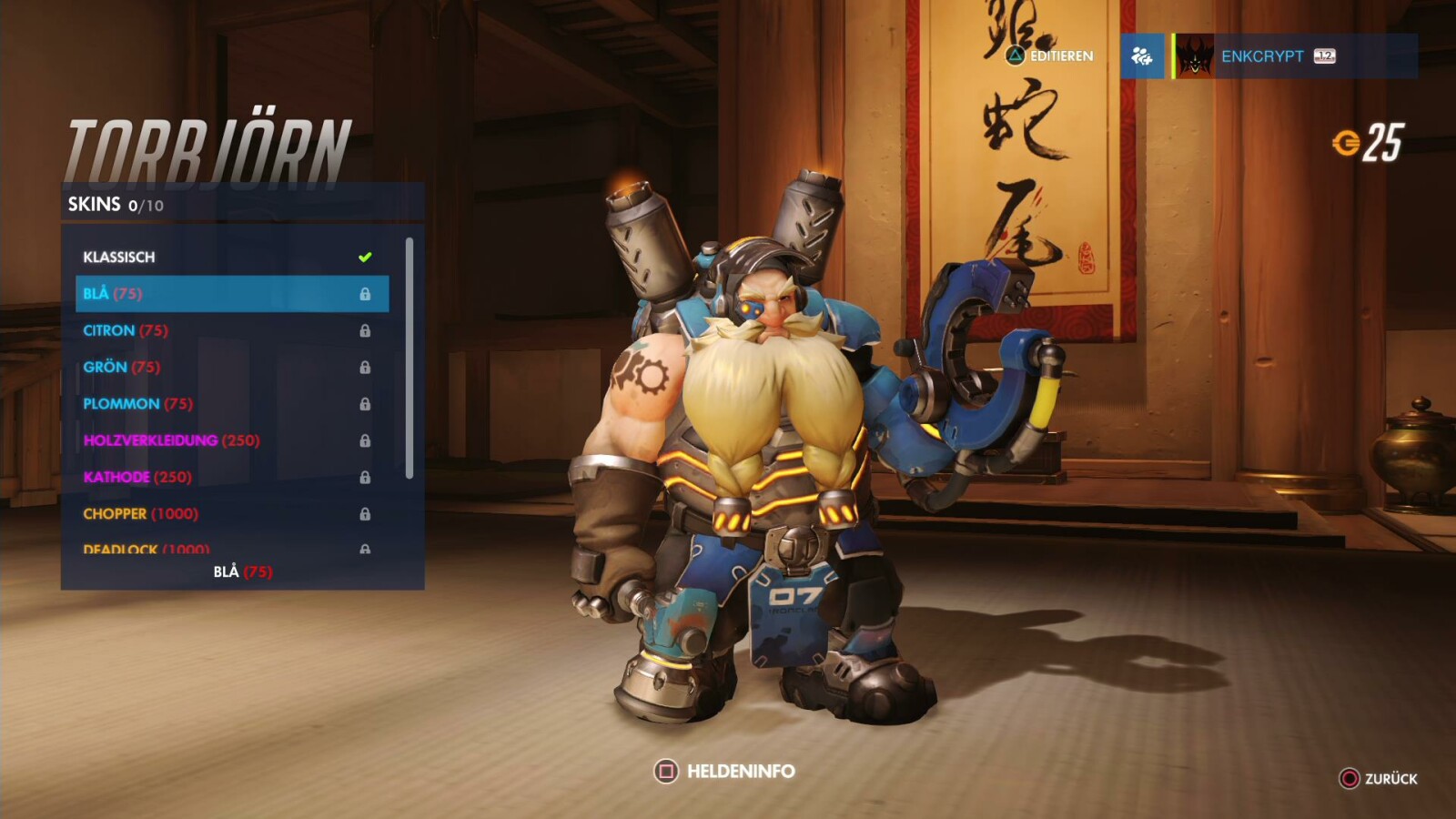 Torbjörn-Skin: Bla