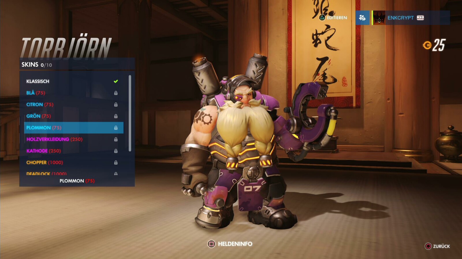 Torbjörn-Skin: Plommon