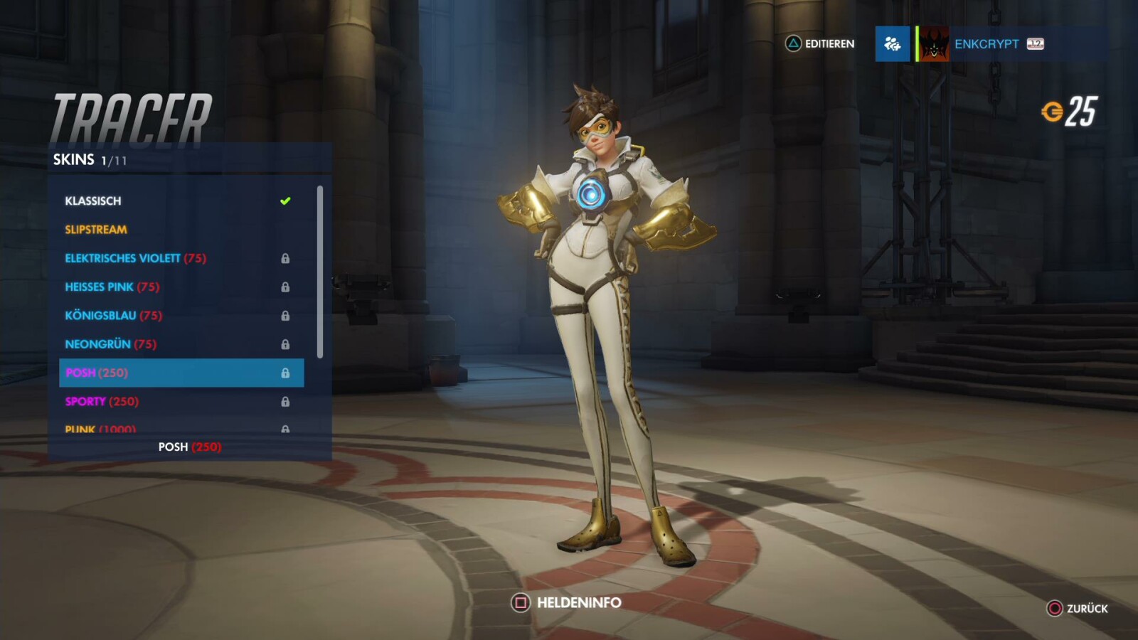 Tracer-Skin: Posh