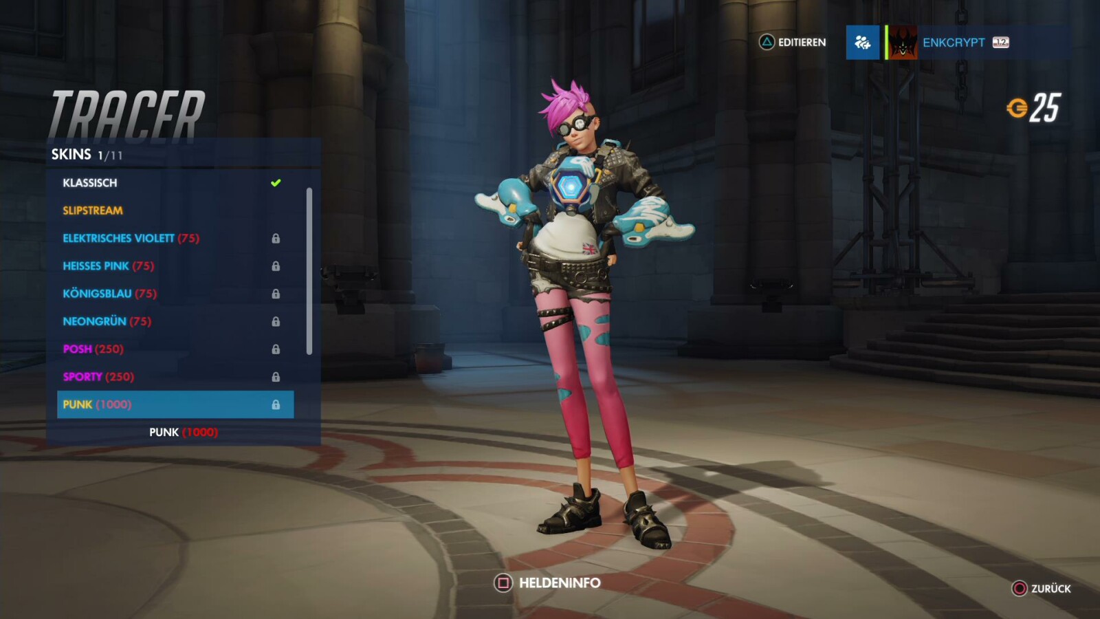 Tracer-Skin: Punk