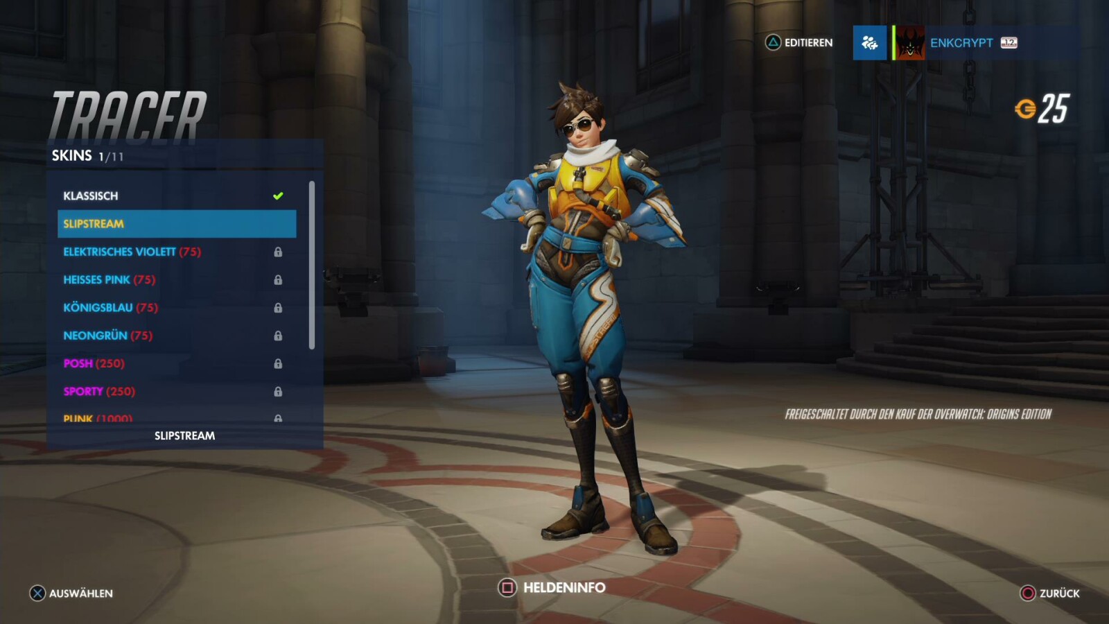 Tracer-Skin: Slipstream (nur in Origins Edition)