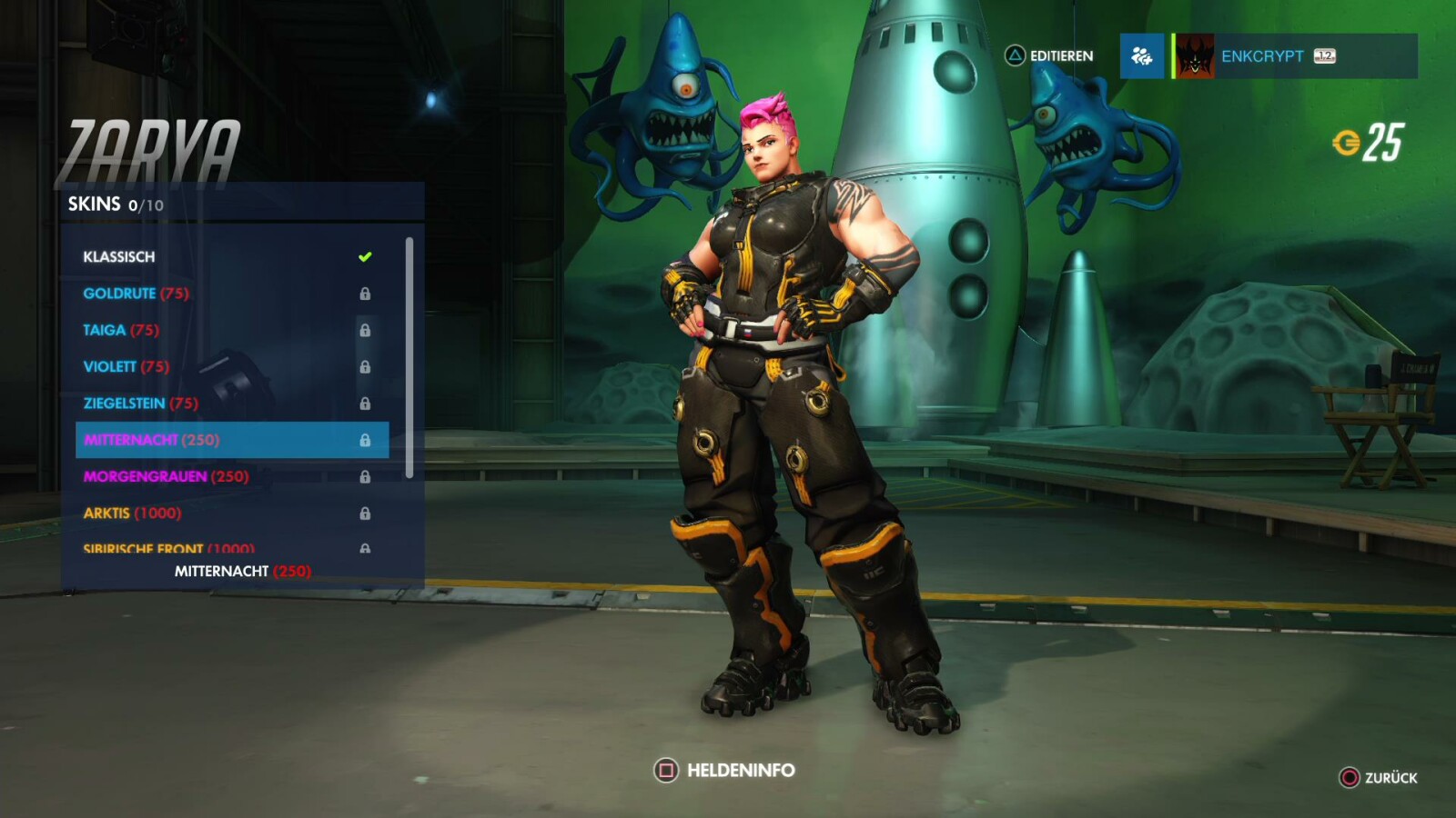 Zarya-Skin: Mitternacht