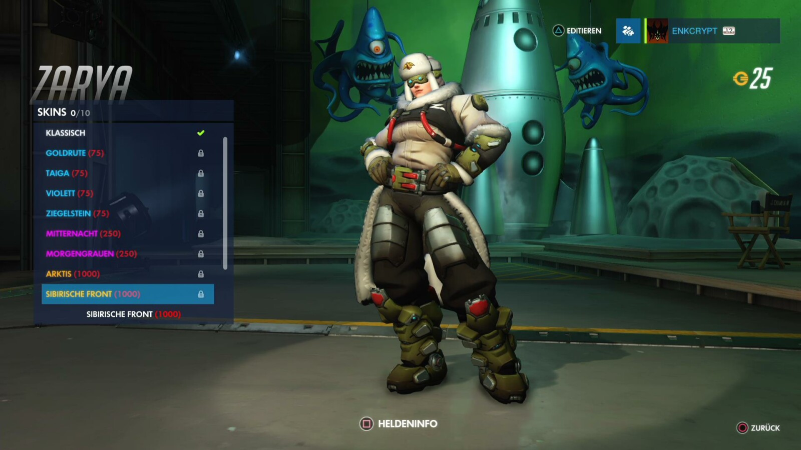 Zarya-Skin: Sibirische Front