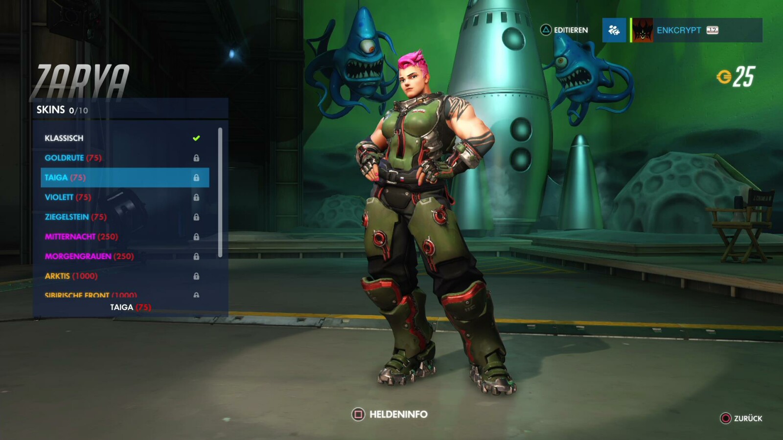 Zarya-Skin: Taiga