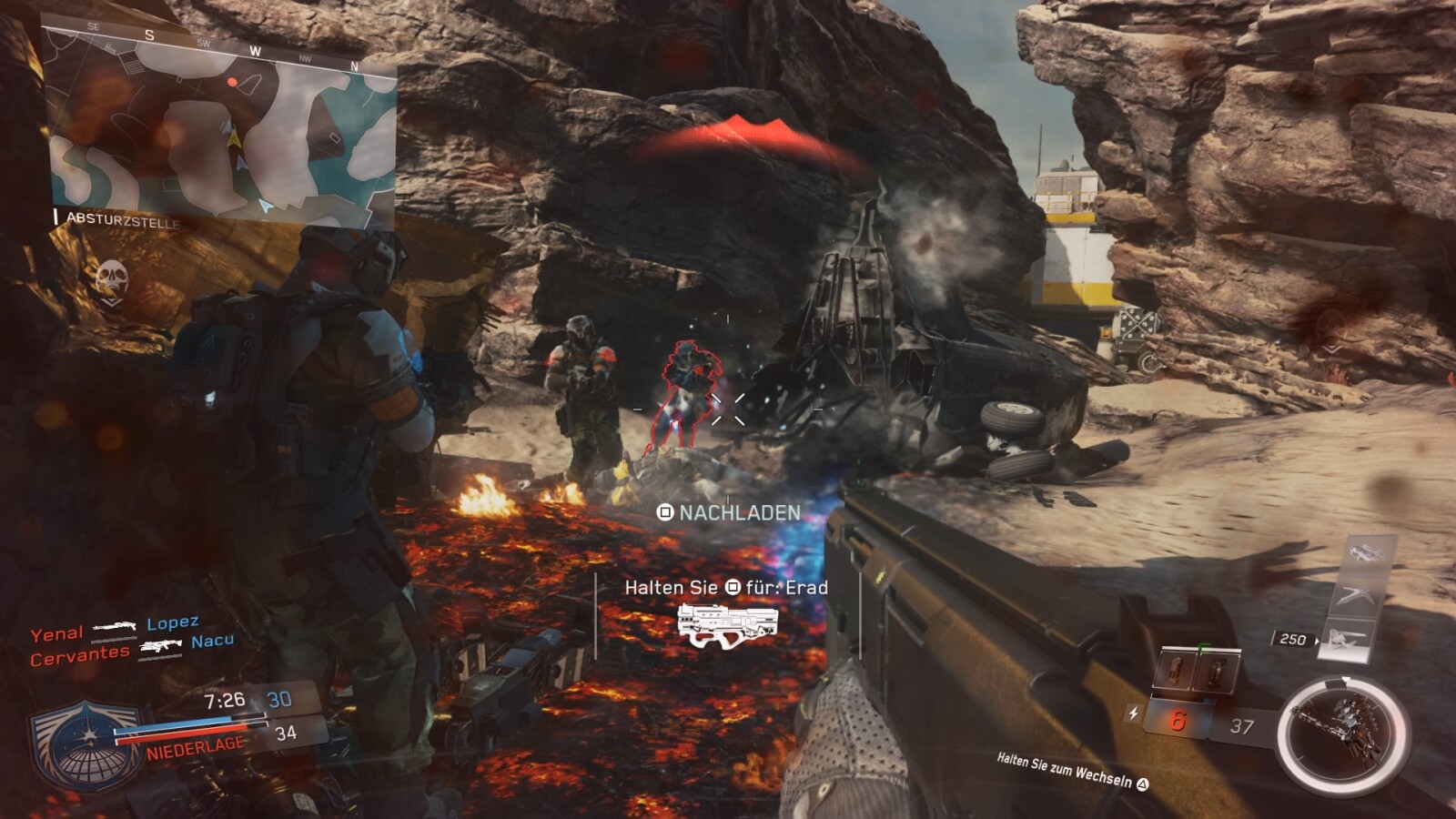 Das Kampfchaos im Multiplayer wird schon mal unübersichtlich.