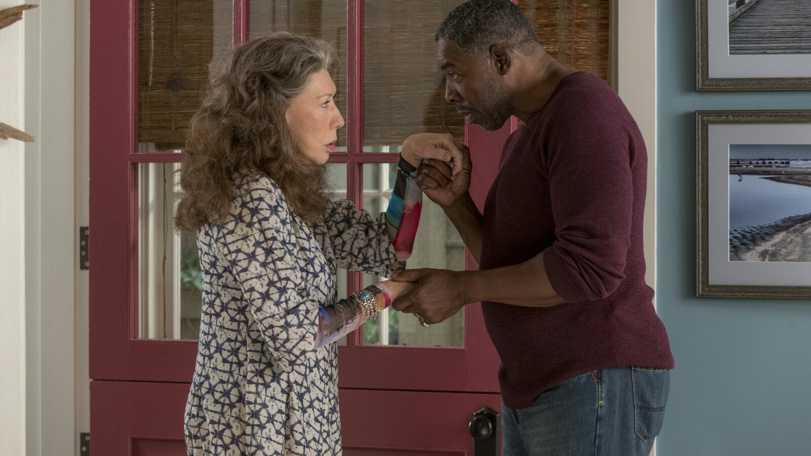 Frankie mit ihrem neuen Freund.