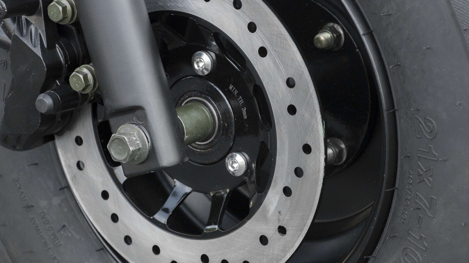 ... wird per Scheibe.