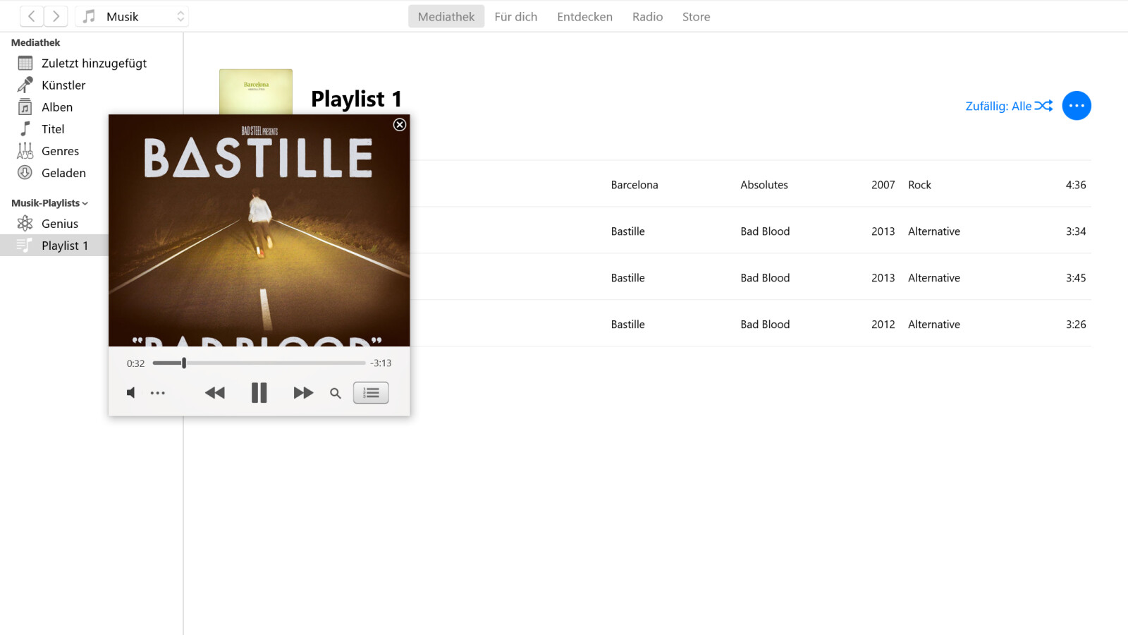 iTunes 7 Mini-Player 2