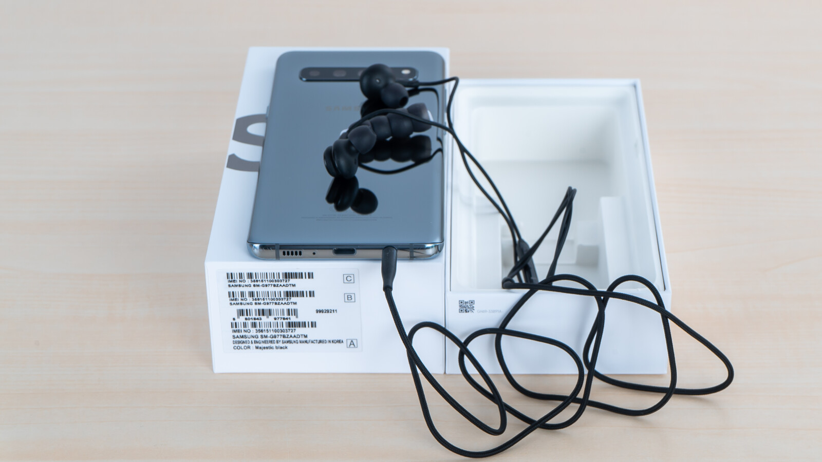 Zu guter Letzt die Kopfhörer: