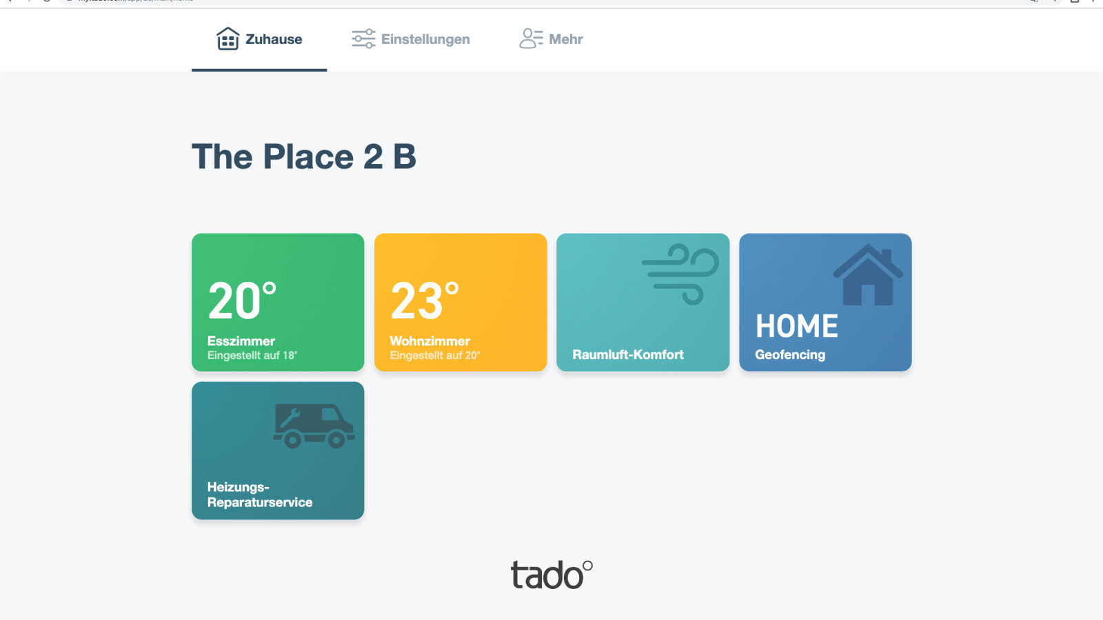 Das Tado-System lässt sich nicht nur per Smartphone- und Tablet-App, sondern auch am Desktop-Browser bedienen. Heizpläne zu erstellen, ist am großen Rechner bequemer.