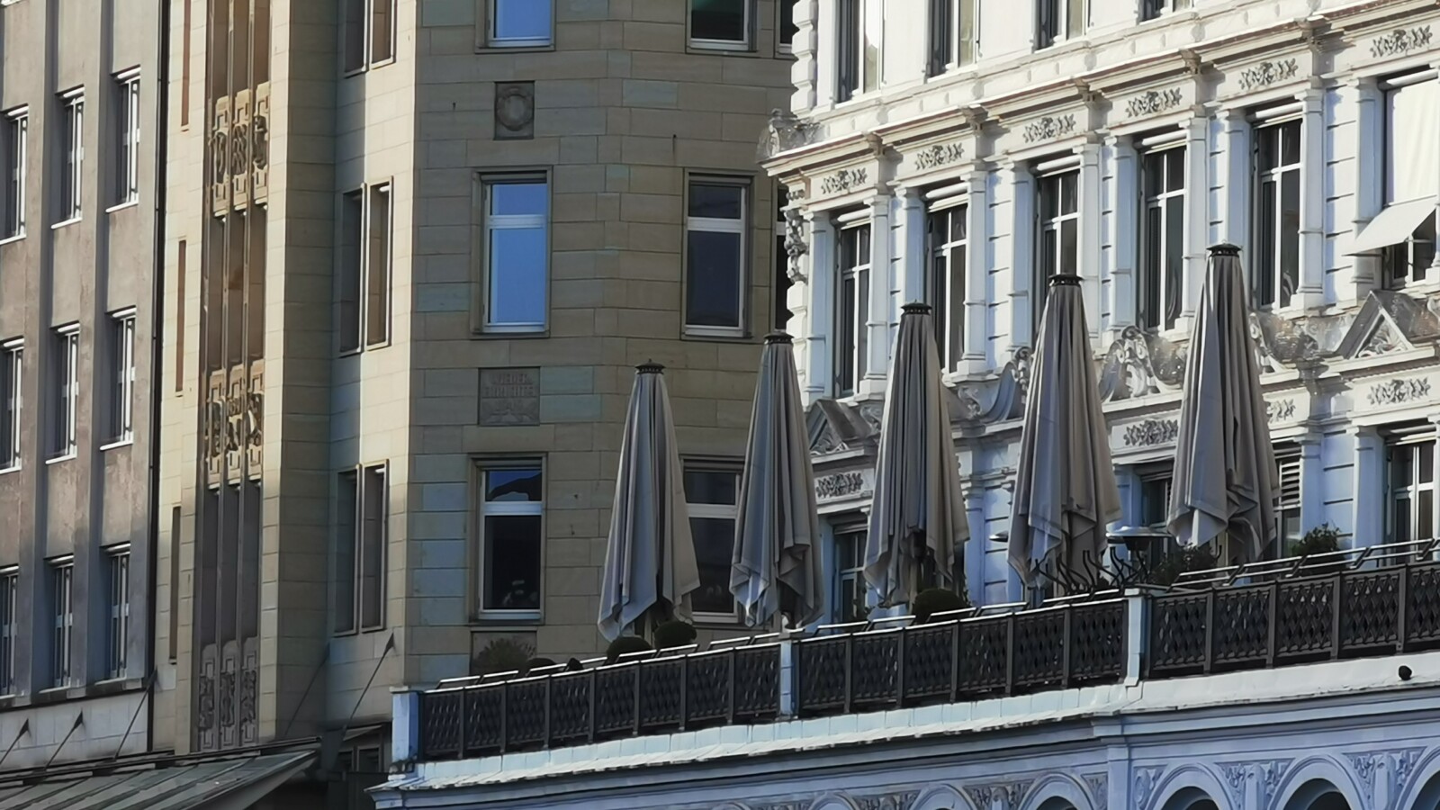 Huawei P30 Pro: Alsterarkaden 50x Zoom