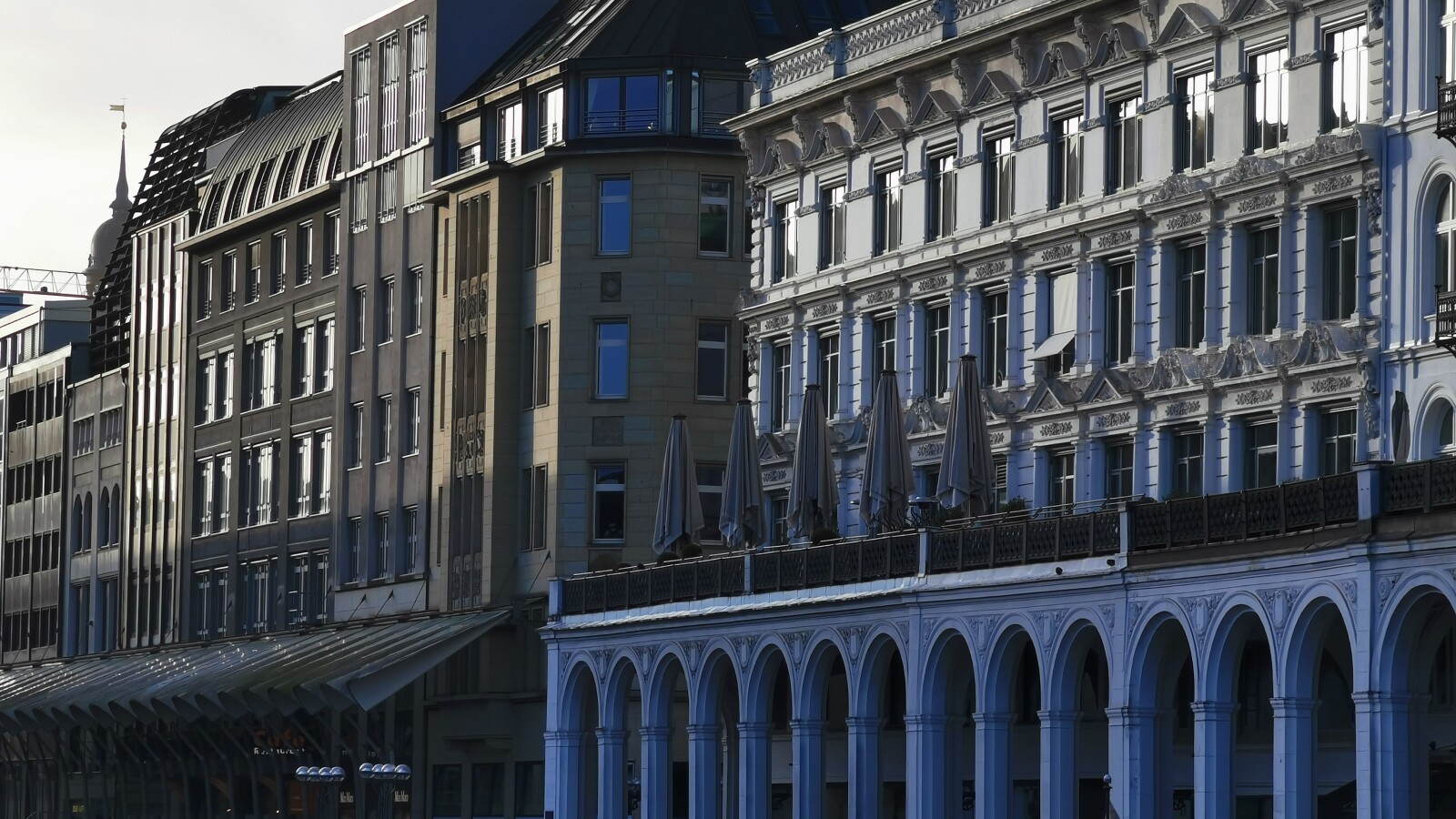 Huawei P30 Pro: Alsterarkaden 5x Zoom