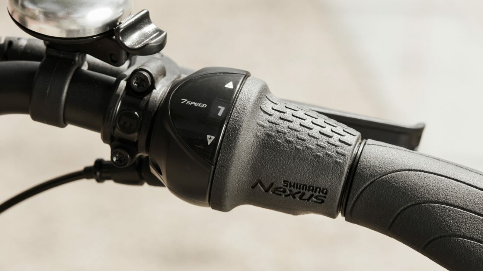 ... die 7-Gang-Schaltung von Shimano. Nicht so gut gefallen ...