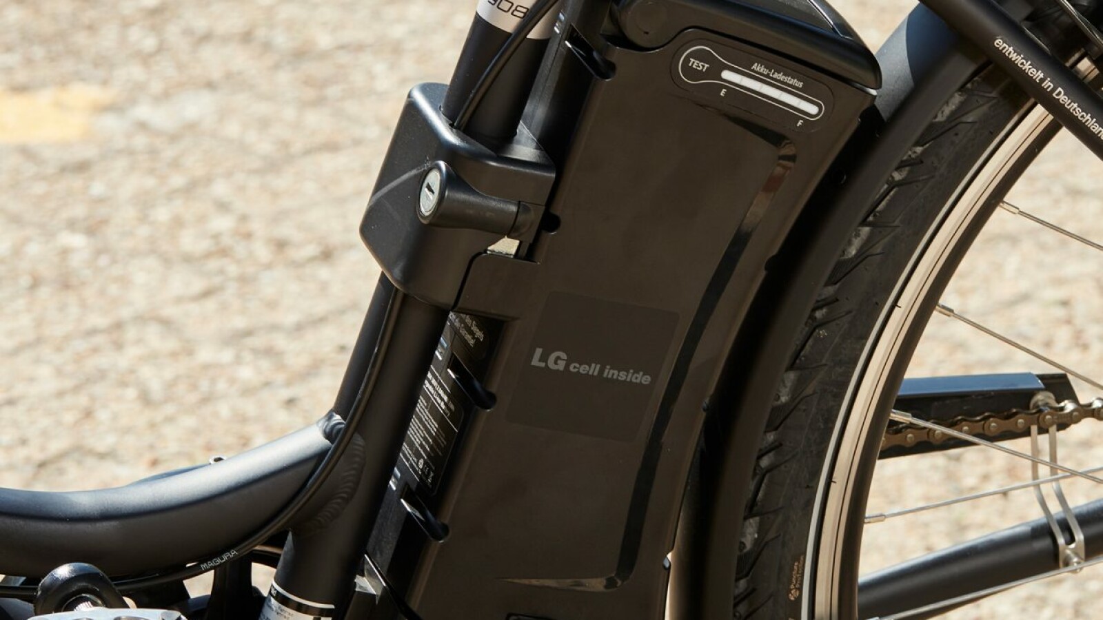 Der Akku soll eine Reichweite von bis zu 140 Kilometern ermöglichen.