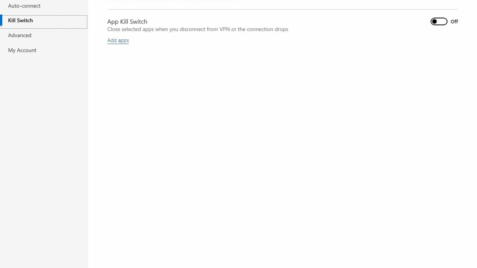 NordVPN - Kill Switch
