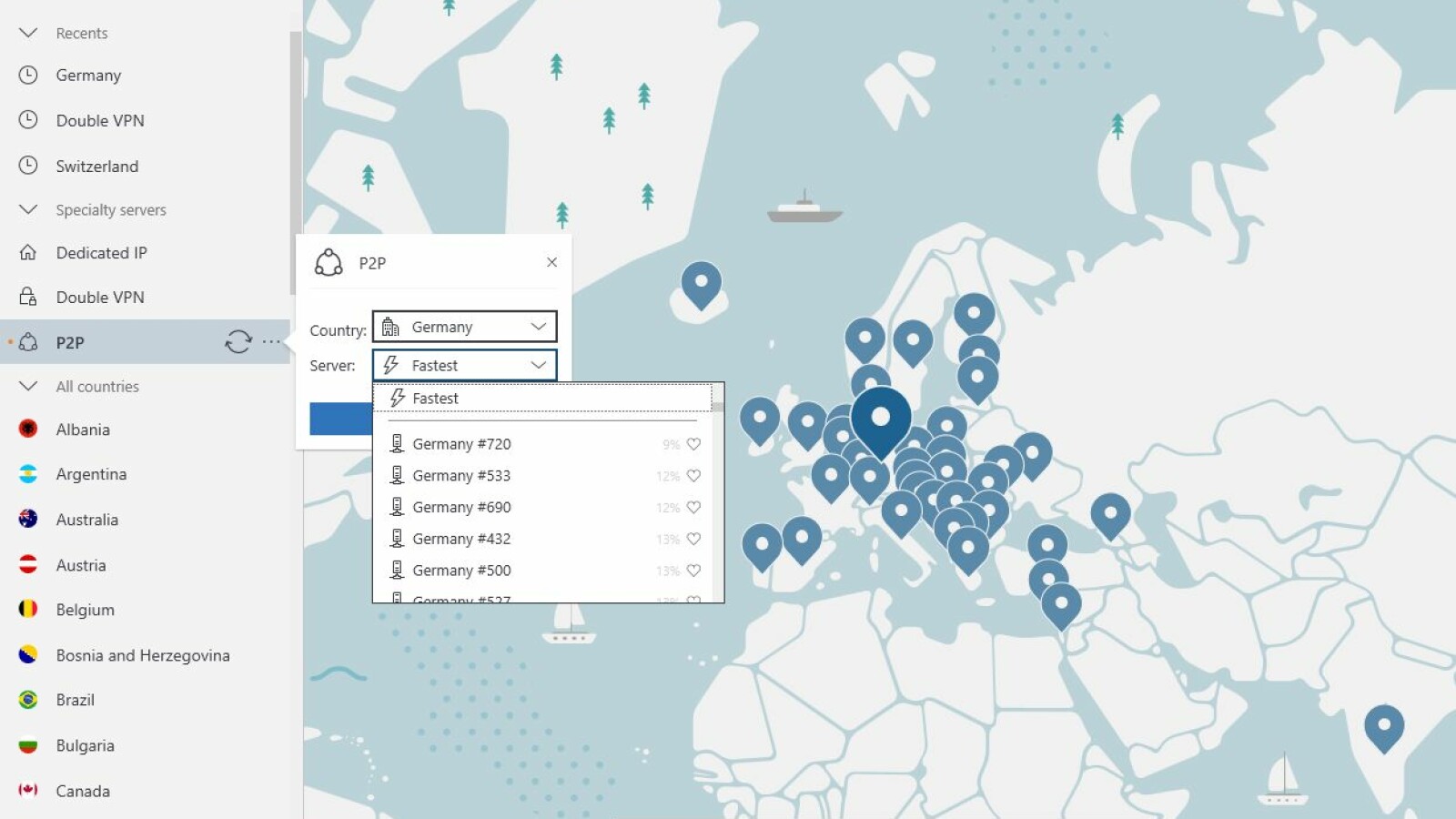 NordVPN - Torrent Server