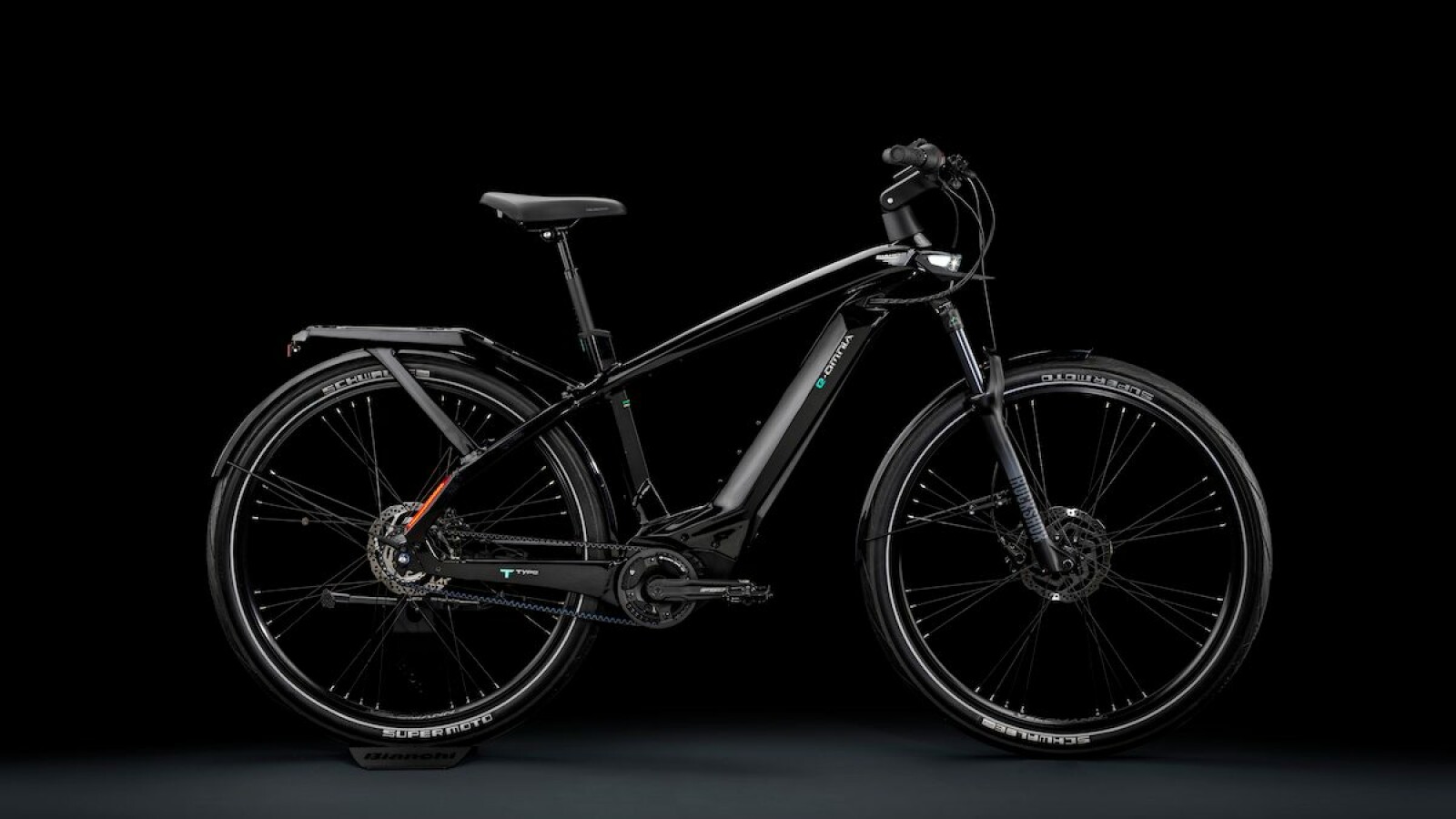 ... das nur vorne gefederte T-Type, das es auch ...